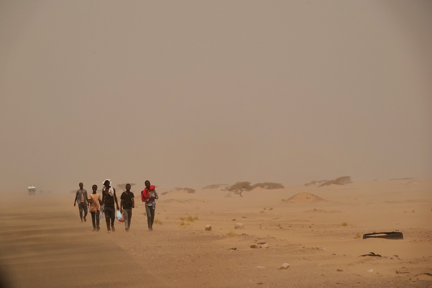 Ethiopian migrants © Susan Schulman