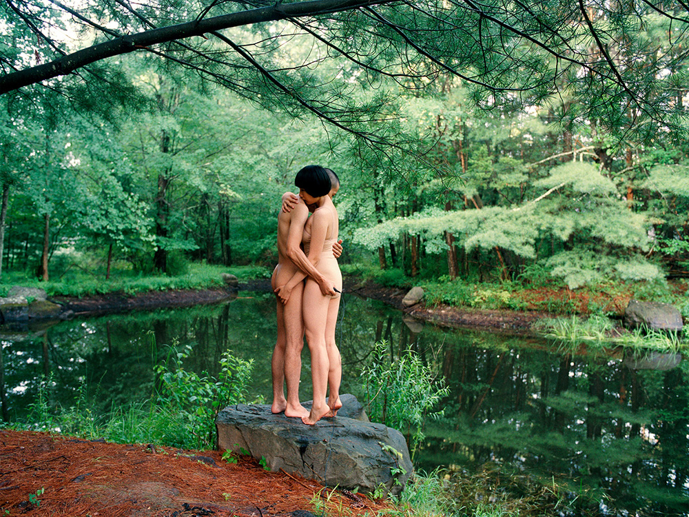 “Hug by the Pond, 2010 ”, from Experimental Relationship series © Pixy Liao