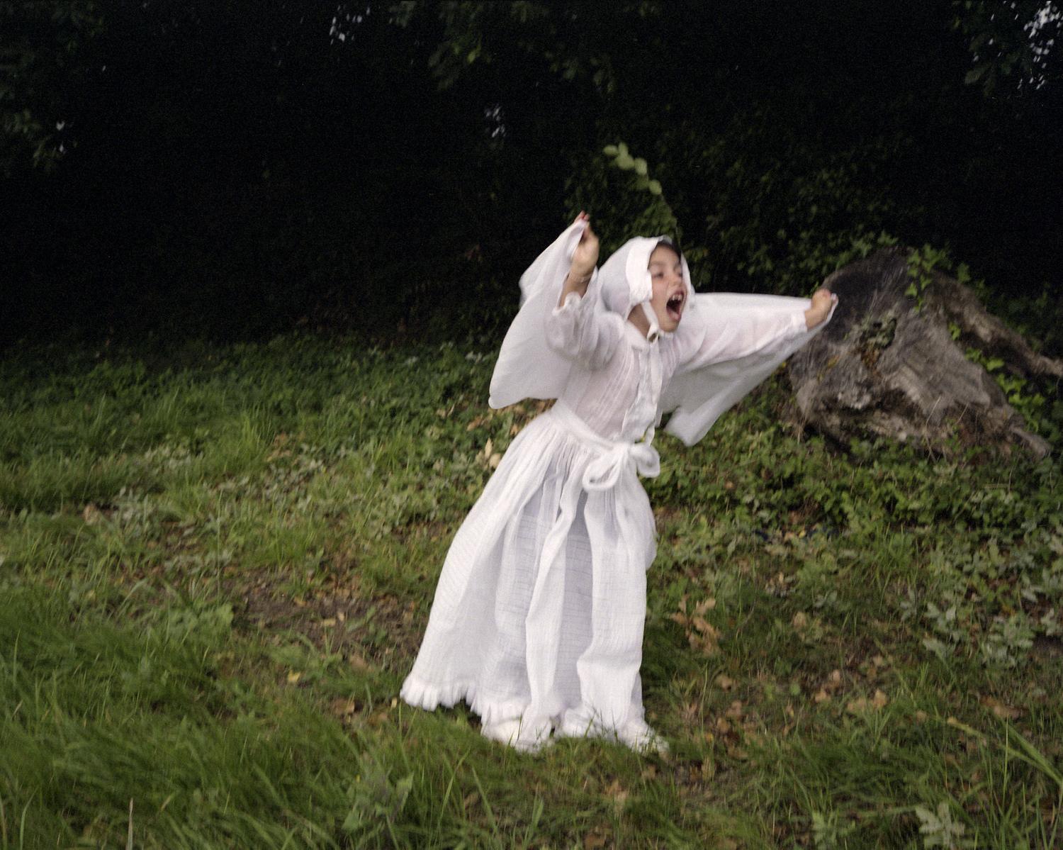 With communion dress, Galicia, Spain, 2018 © Lua Ribeira / Magnum Photos