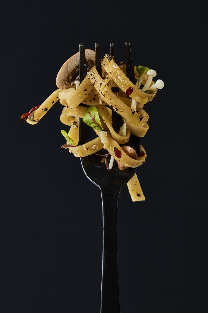 Food Stylist London Pasta on Fork Women in Photography Lola Faura Hundred Heroines