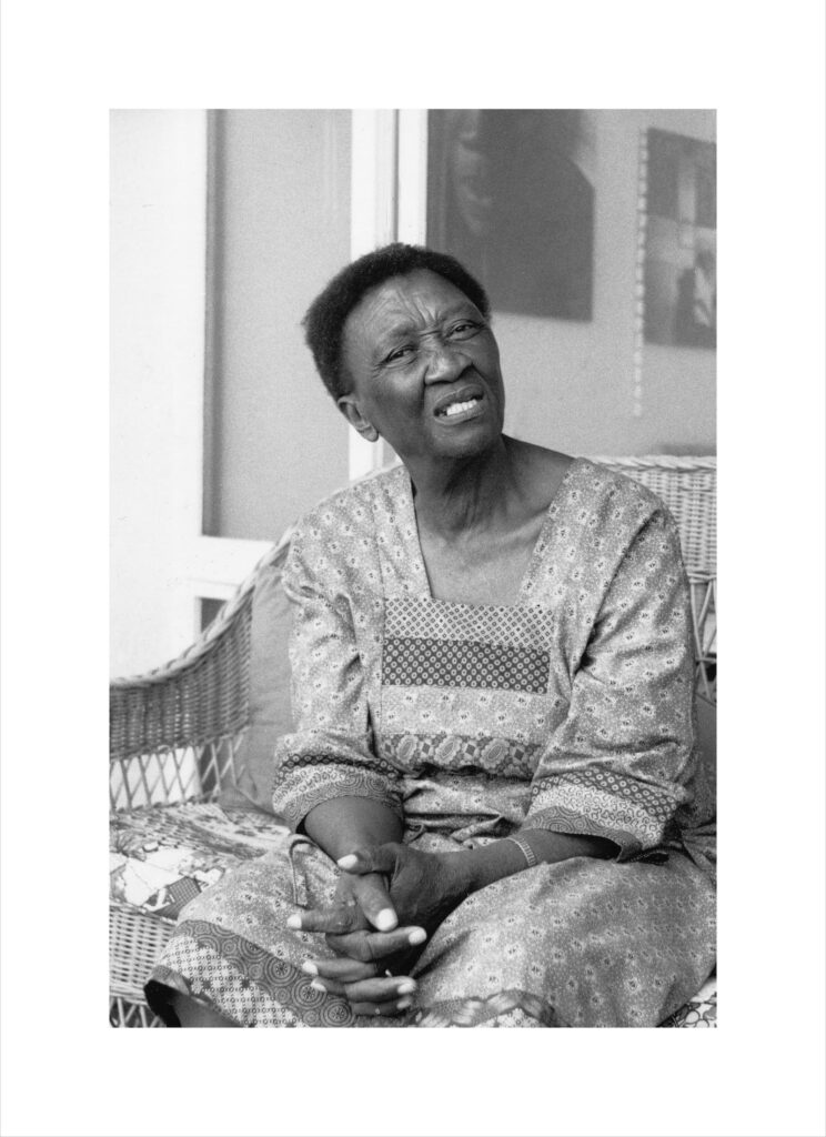 Ellen Khuzwayo, Cape Town, 1983