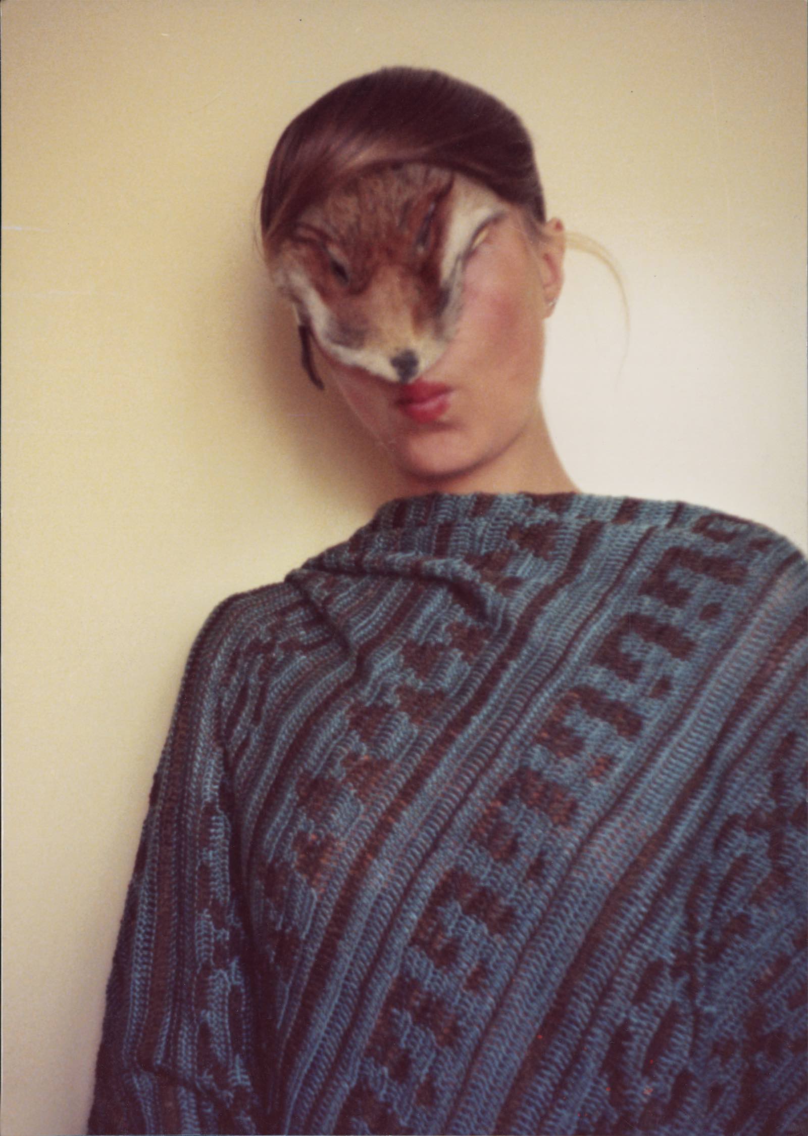Birgit Jürgenssen. Untitled (Self with Fur)