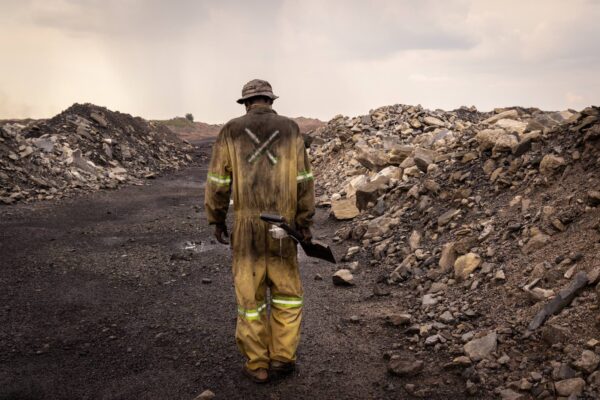 “Informal miner” and coal seller Leon Mabaso* (38) walks inside a mine in the Vosman area in Witbank, Emalahleni on November 27, 2023. 

Mabaso lives close by and comes to the mine every few days to collect coal which he will sell. A 12.5 kg bag will go for approximately R50.00 in the Vosman area.

*not his real name